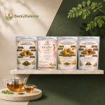 4 Tea Combo with a small tea pot